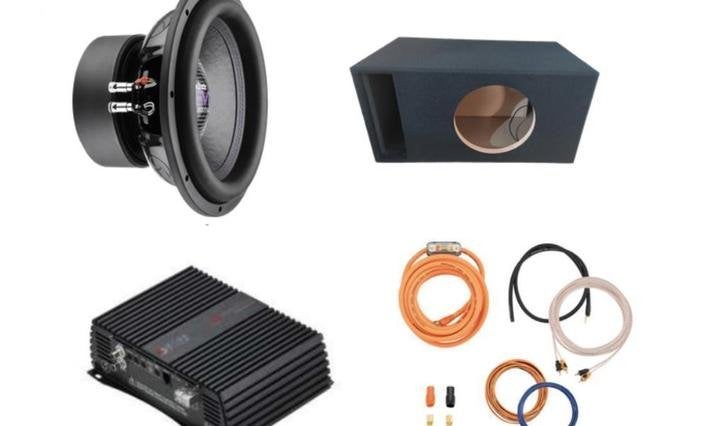 Subwooferset Bassface pack 7 1500 watt RMS, Niet ingevuld, Niet ingevuld, Nieuw, Ophalen of Verzenden