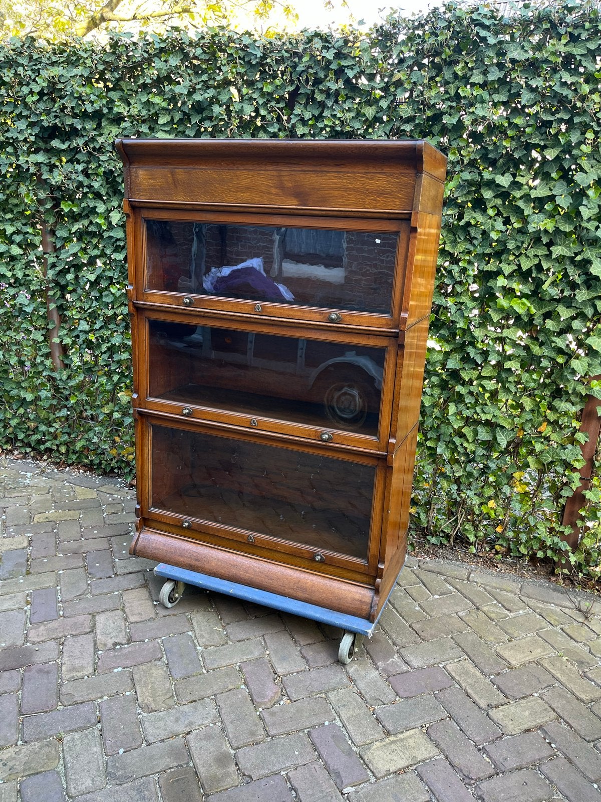 Mooie eiken Globewerninck boekenkast, Ophalen