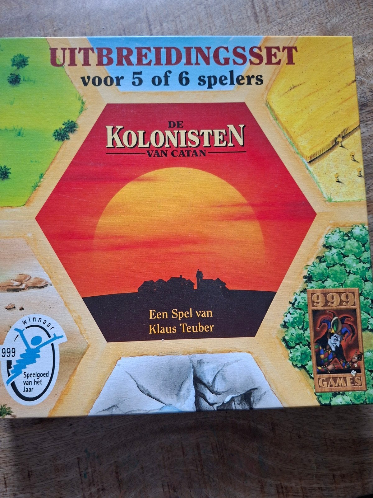 Kolonisten van Catan Uitbreidingsset 5-6 spelers, Hobby en Vrije tijd, Vijf spelers of meer, Ophalen of Verzenden, Gebruikt, 999 Games
