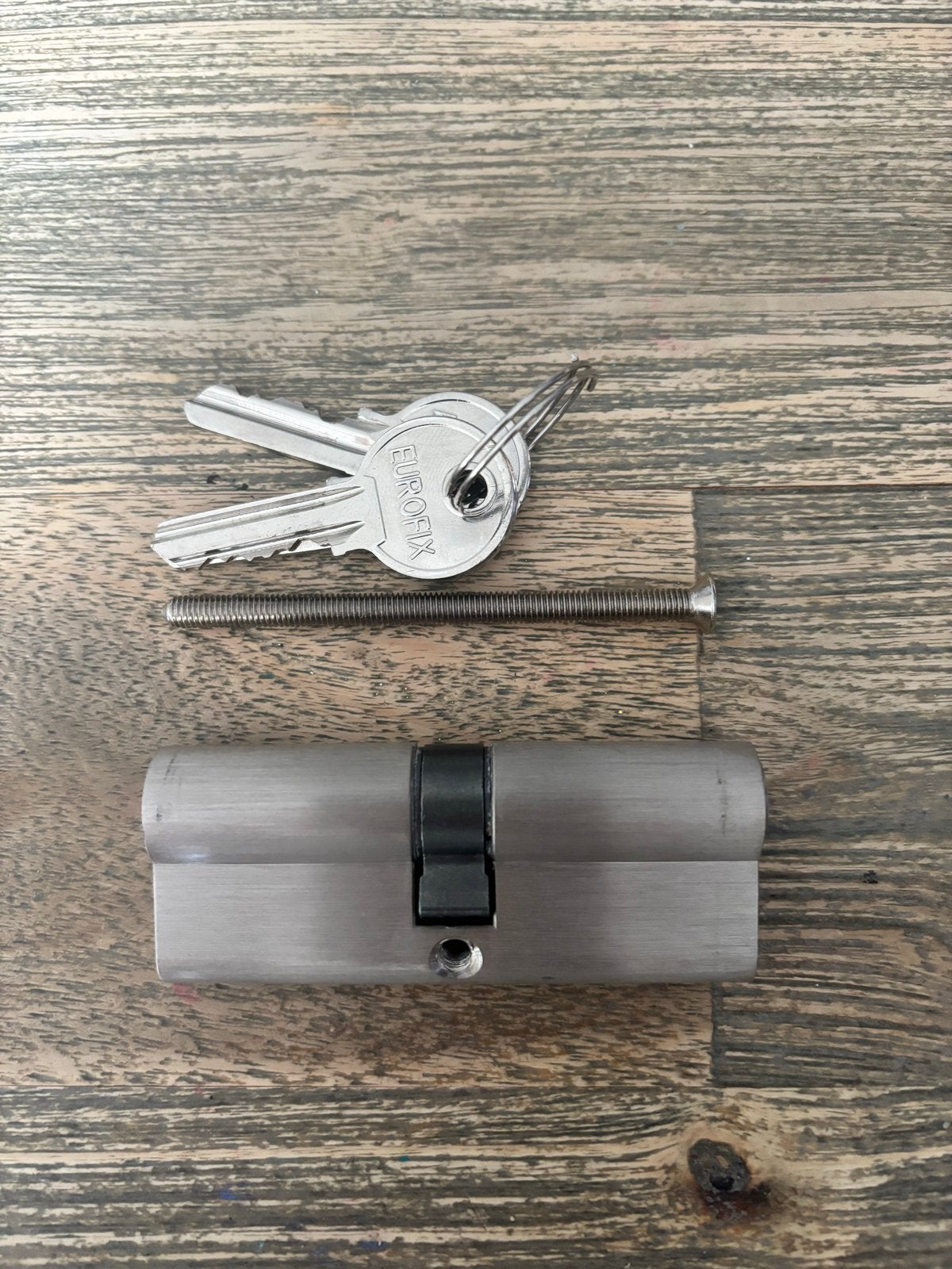 Eurofix Dubbele Cilinder 40/40 met 3 Sleutels - Nieuw, Ophalen of Verzenden, Nieuw, Slot