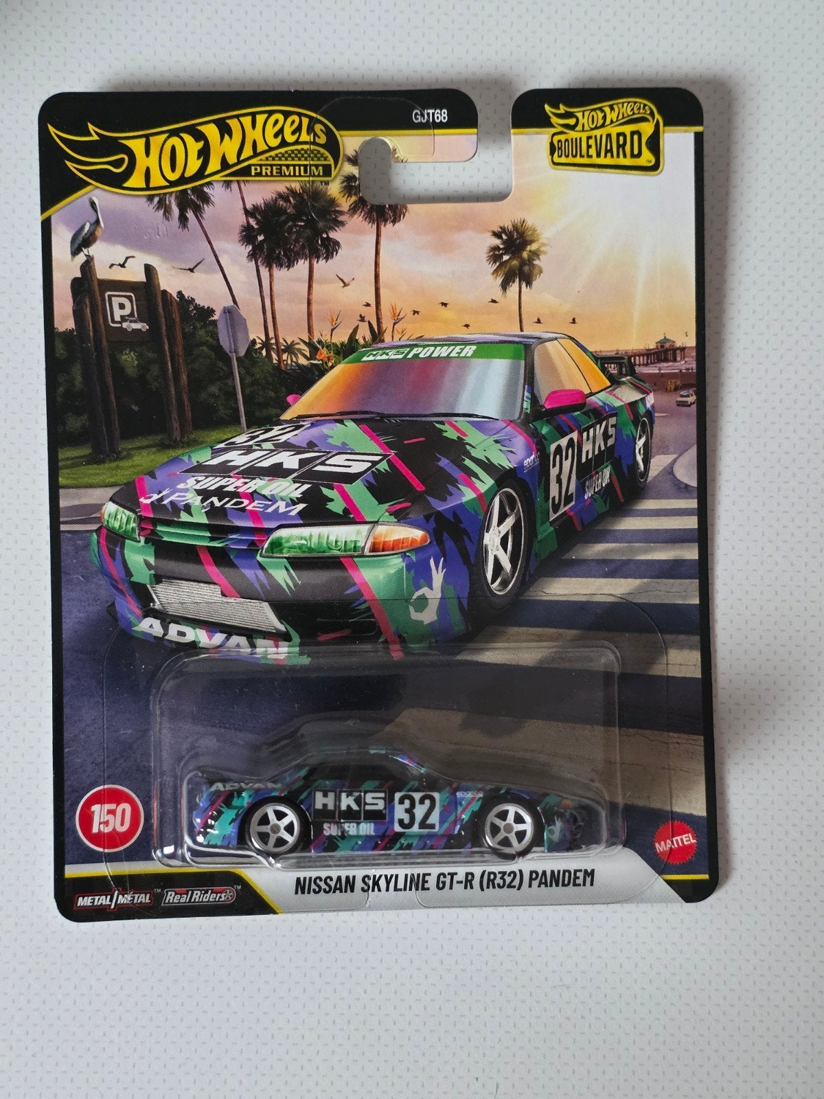 Hot Wheels Premium Nissan Skyline GT-R (R32) Pandem, Ophalen of Verzenden