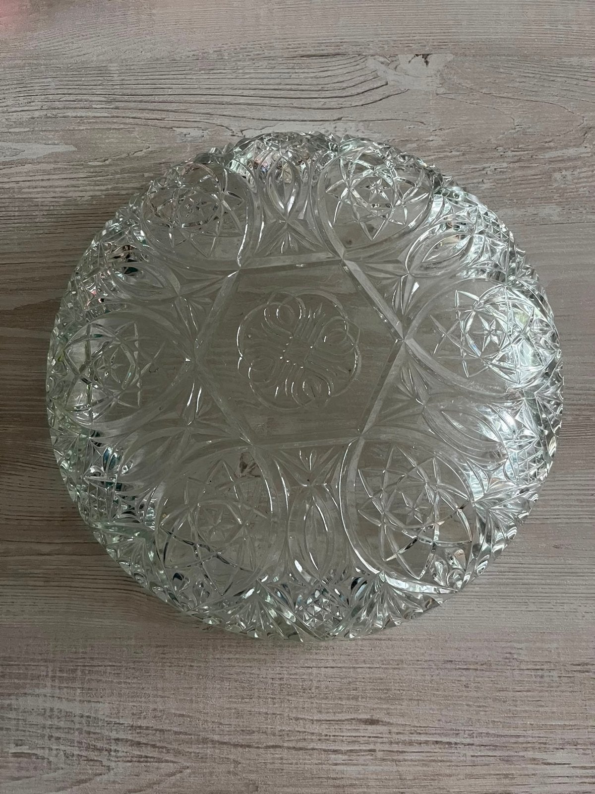 Vintage Kristallen Fruitschaal/Bonbonschaal, Antiek en Kunst, Ophalen of Verzenden