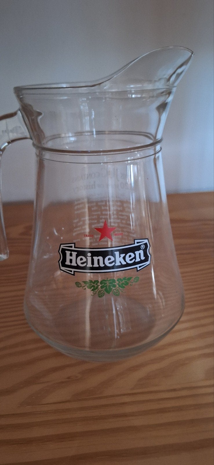 Heineken pitchervoor engelstalige markt, Ophalen of Verzenden, Heineken