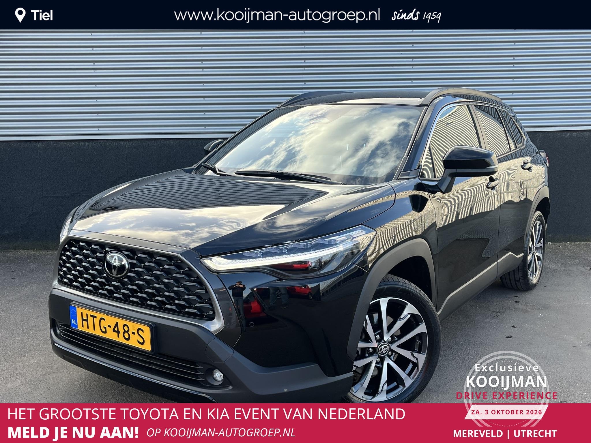Toyota Corolla Cross Hybrid 140 Style Dodehoek detectie, nav