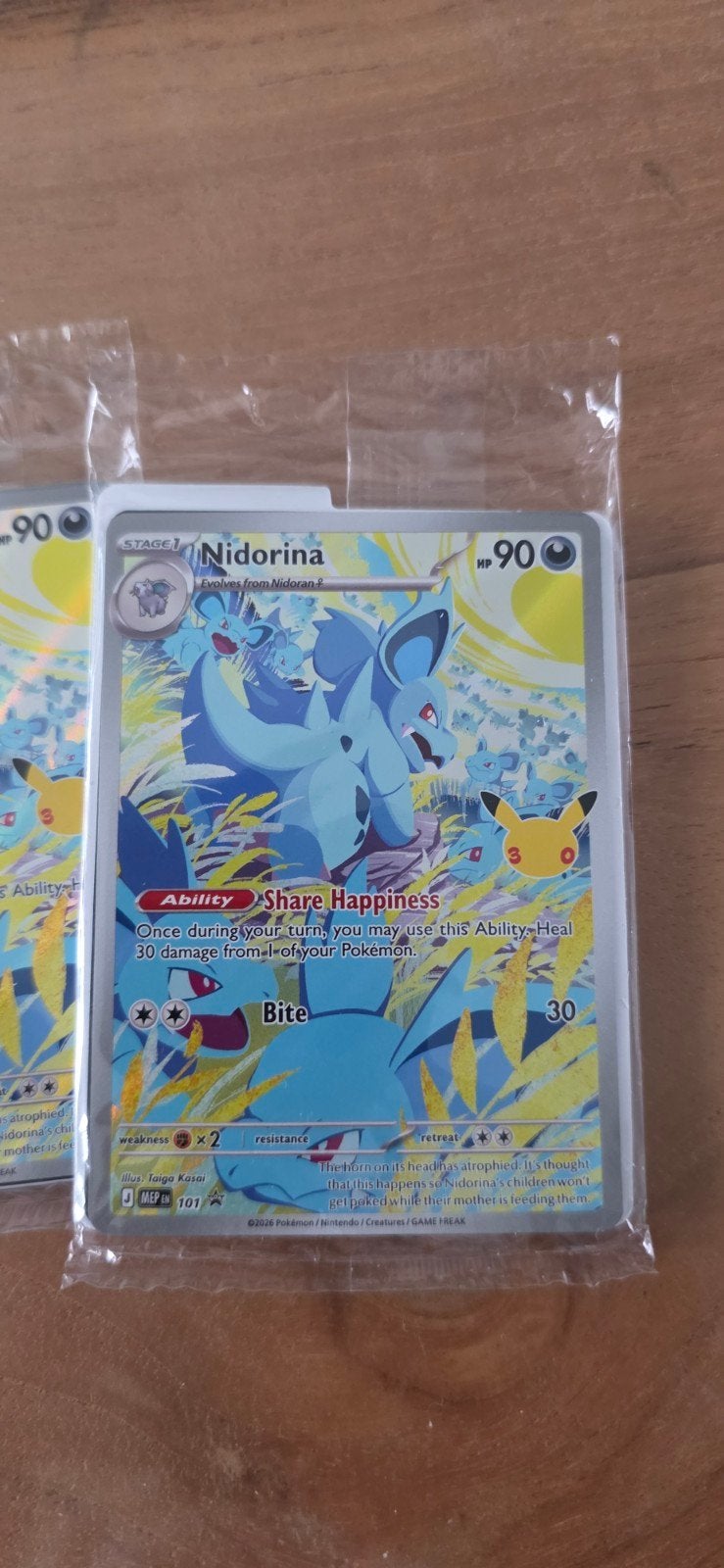 nidorina promo 101, Ophalen of Verzenden, Nieuw