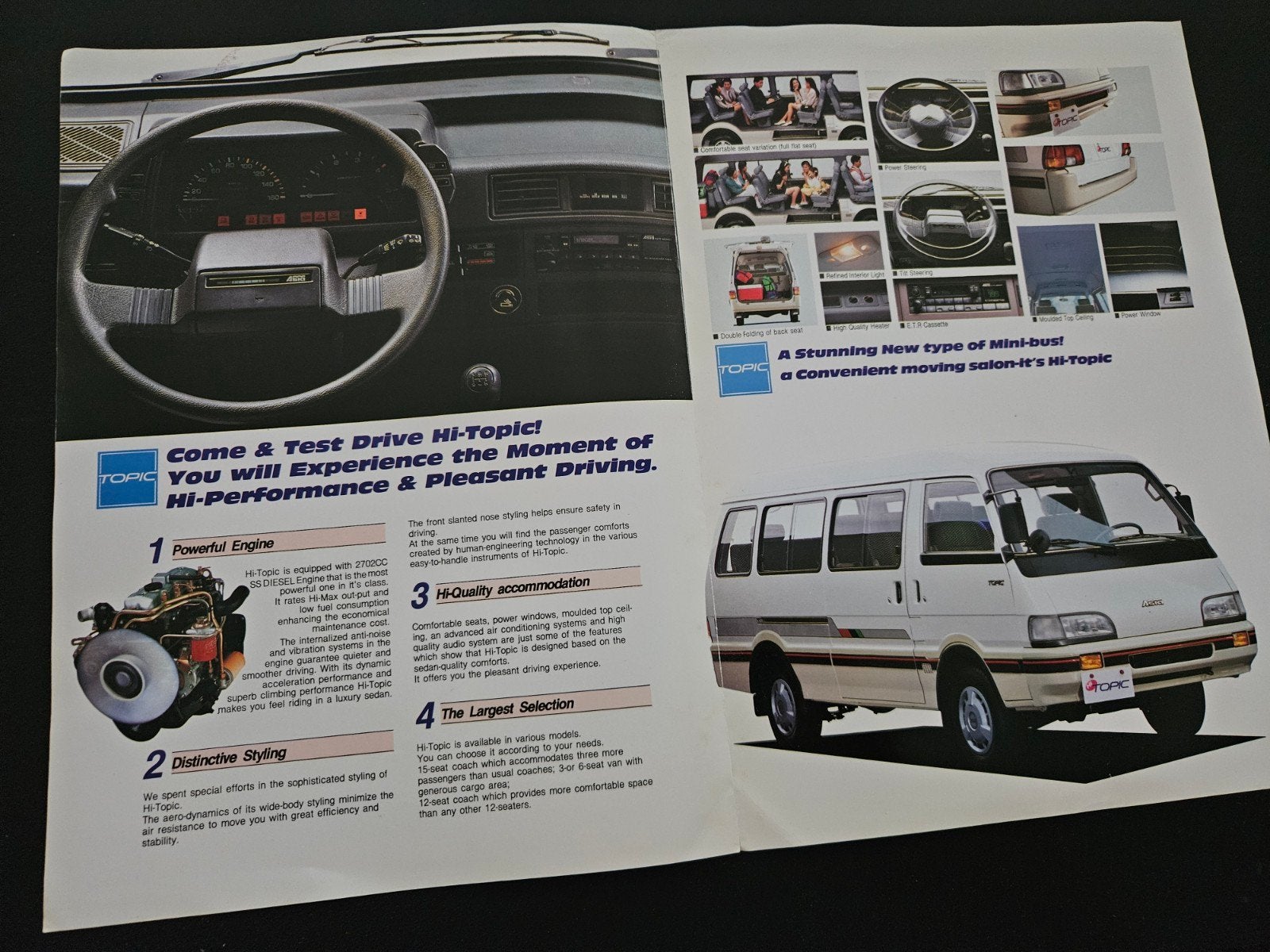 Brochure Asia Hi-Topic, Ophalen of Verzenden, Zo goed als nieuw, Overige merken
