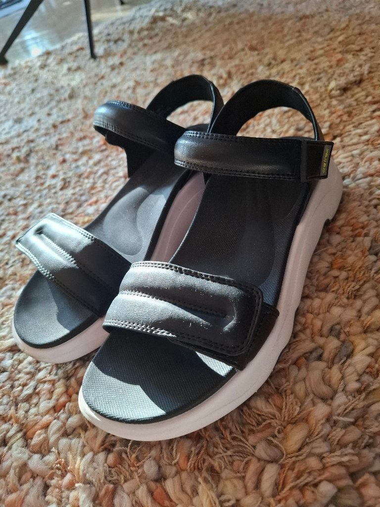 Wandelsandalen, Ophalen, Zwart, Aetrex, Sandalen of Muiltjes