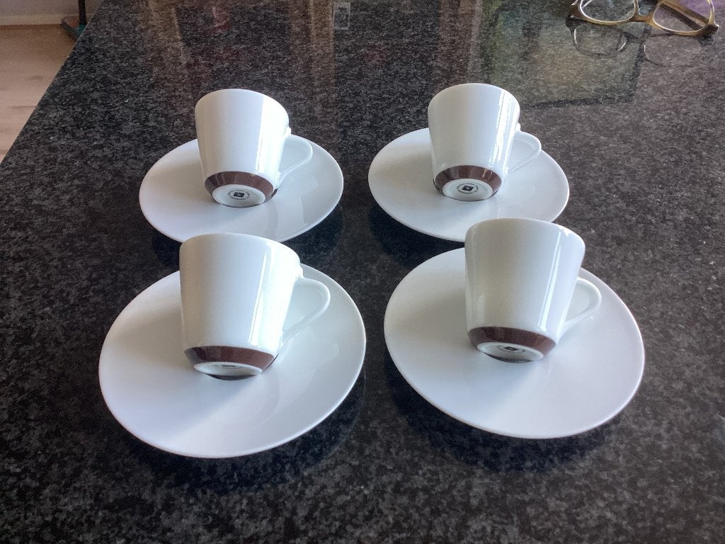 Kop en schotel, Nespresso, Putman, Ritual, vintage, Ophalen, Zo goed als nieuw, Overige stijlen, Kop(pen) en/of Schotel(s)
