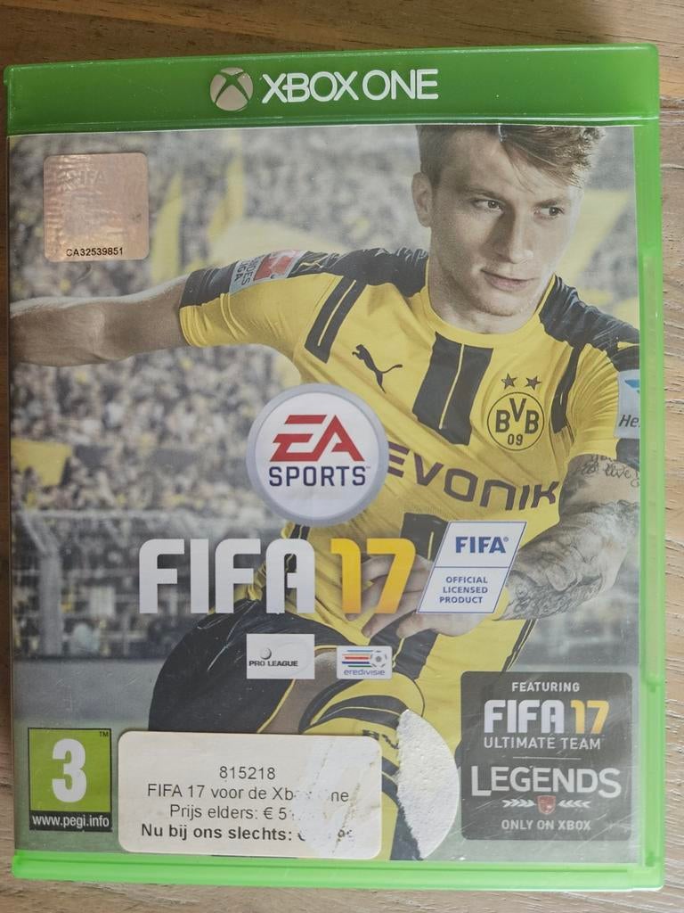 Fifa spellen, Spelcomputers en Games, Games | Xbox One, Ophalen, Zo goed als nieuw, Sport, 3 spelers of meer
