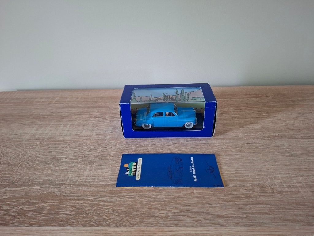 Kuifje auto 030 De Dodge uit Raket naar de maan, Verzamelen, Ophalen of Verzenden, Kuifje, Gebruikt, Beeldje of Figuurtje