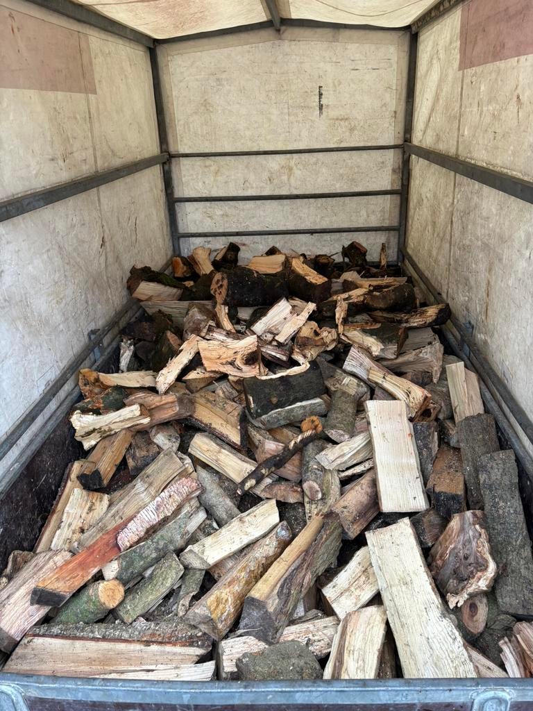 Haardhout gekloofd, Minder dan 3 m³, Ophalen
