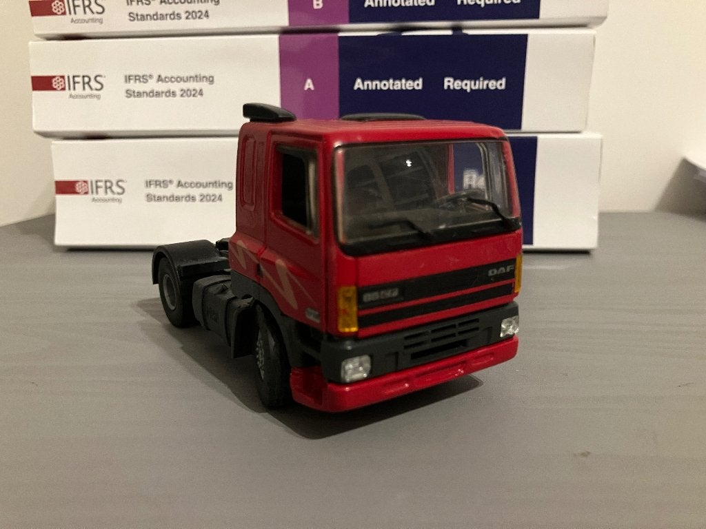 DAF 85CF - Tekno, Hobby en Vrije tijd, Modelauto's | 1:50, Ophalen of Verzenden, Gebruikt, Bus of Vrachtwagen, Tekno