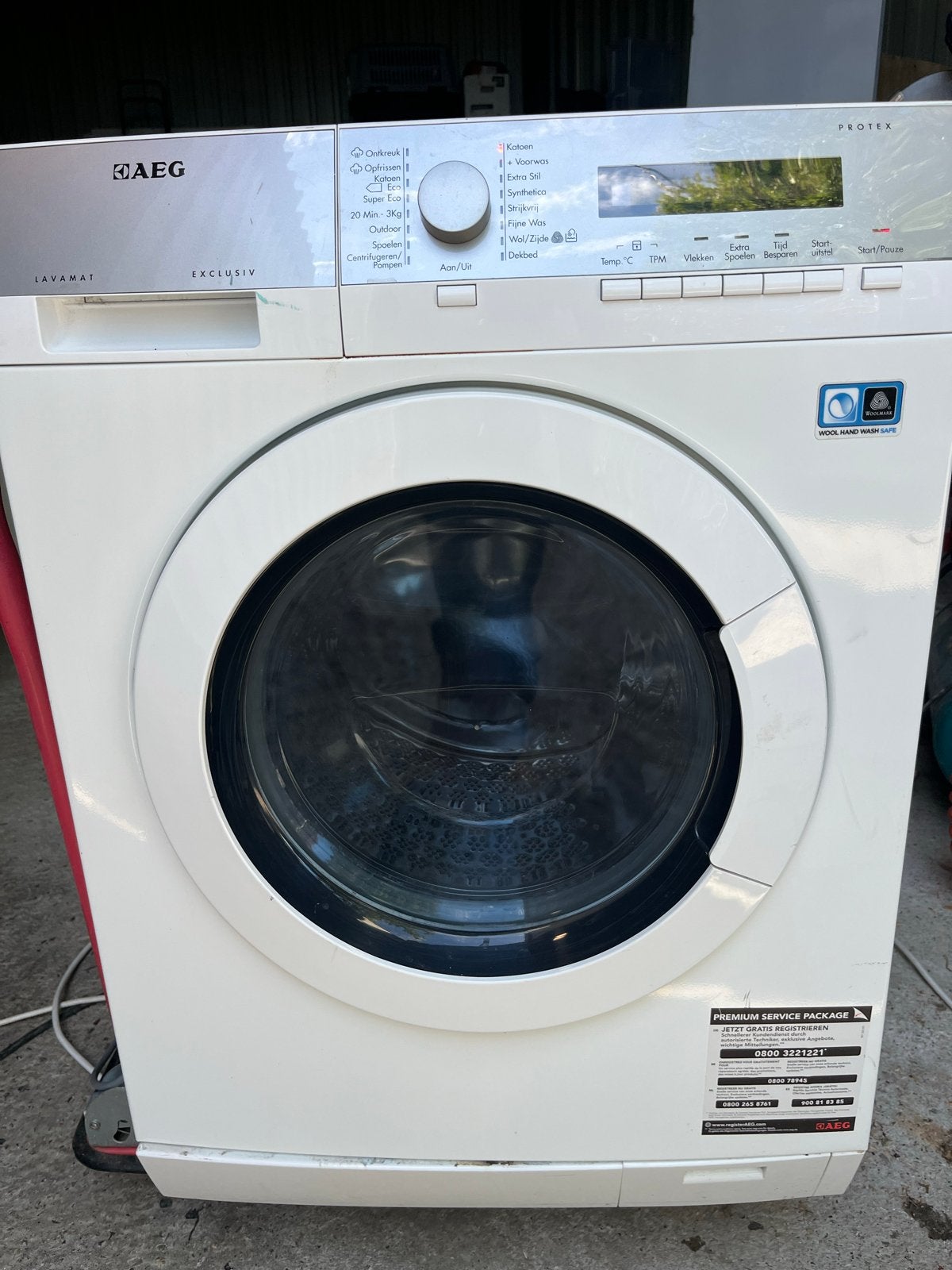 AEG Lavamat Exclusiv Protex Wasmachine, Gebruikt, Ophalen of Verzenden, Voorlader, Wolwasprogramma