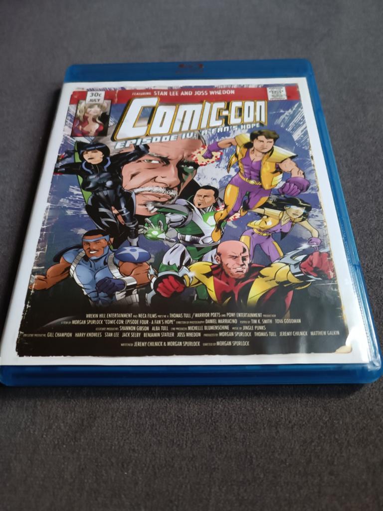 Comic con - bluray, Ophalen of Verzenden, Zo goed als nieuw, Actie