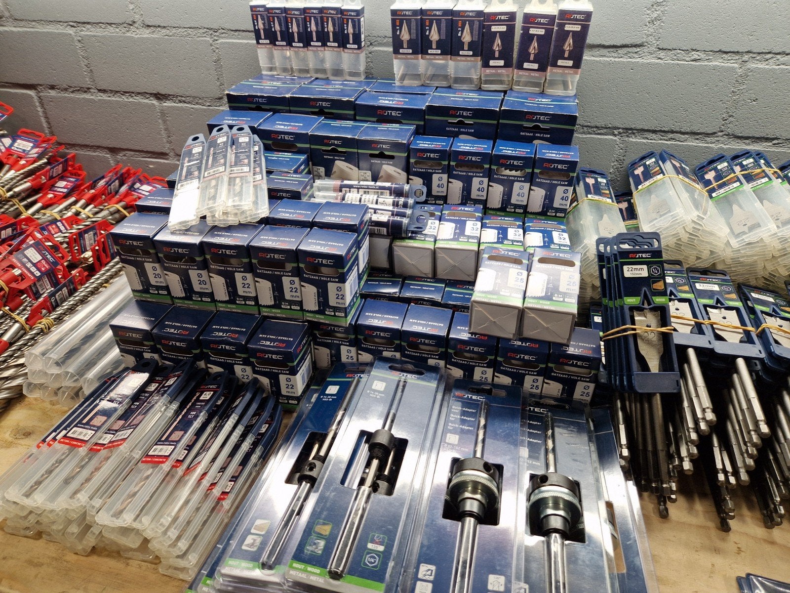 Rotec Wurth Dormer partij handel boor boren bouw sds zaag, Ophalen, Nieuw