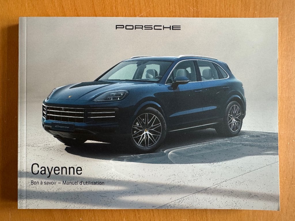 Gebruikershandleiding Porsche Cayenne, Frans 2024, Ophalen of Verzenden