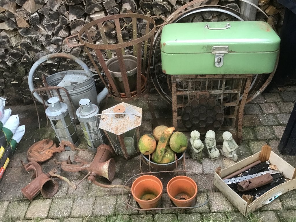 Tuin decoratie zie omschrijving van alles wat, Ophalen, Gebruikt