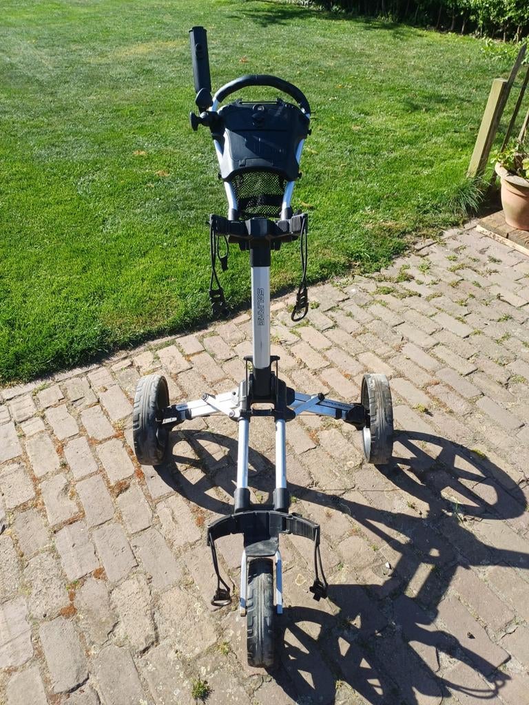 Fastfold Golfkar - Gebruikt maar in goede staat, Sport en Fitness, Golf, Ophalen, Gebruikt, Golfkar