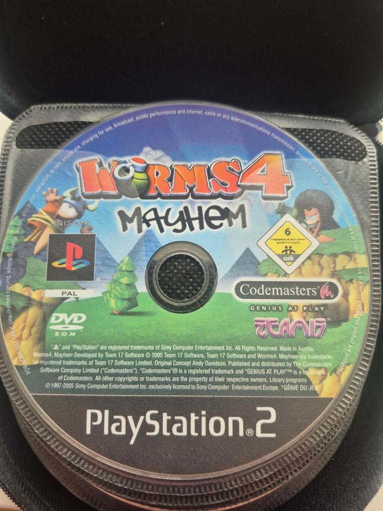 Worms 4 Mayhem - PlayStation 2 (PS2), Spelcomputers en Games, Ophalen of Verzenden