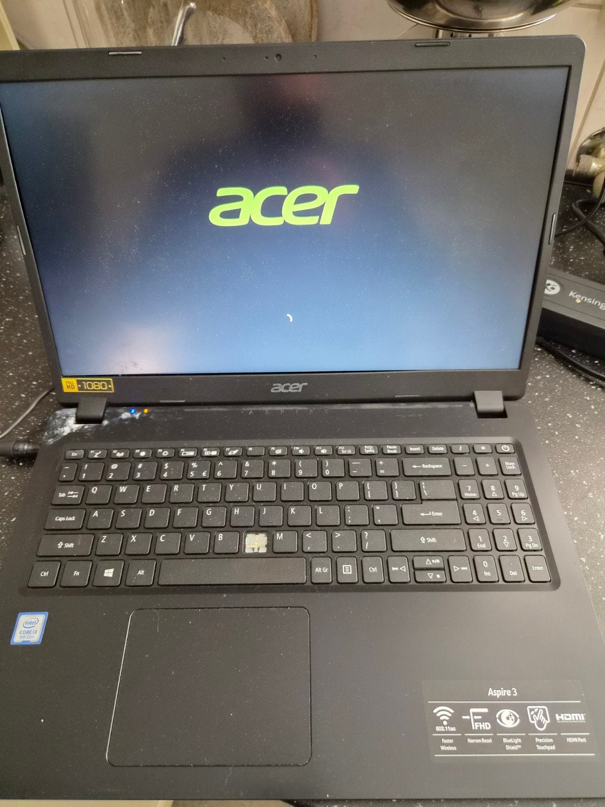 Acer Aspire 3 Laptop - Intel Core i3 8th Gen - FHD, Ophalen, 15 inch, 2 tot 3 Ghz