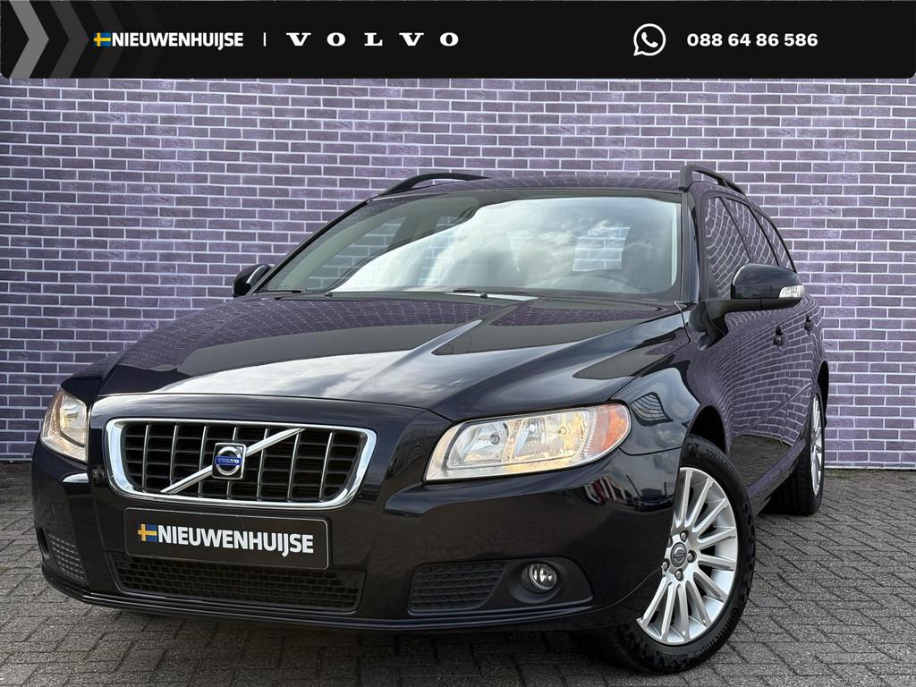 Volvo V70 2.5T Momentum | 12 mnd BOVAG GARANTIE | Nederlands, Voorwielaandrijving, Blauw, 2521 cc, Handgeschakeld