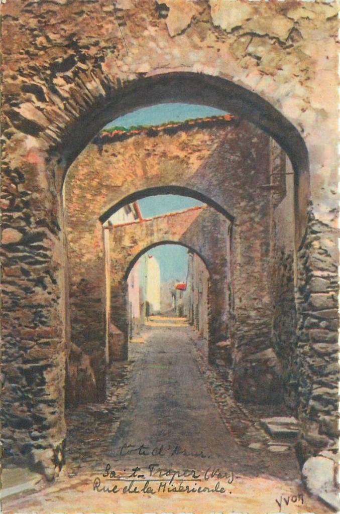 701-477-015 Saint Tropez Rue de la Misericorde, Verzenden, Voor 1920, Frankrijk