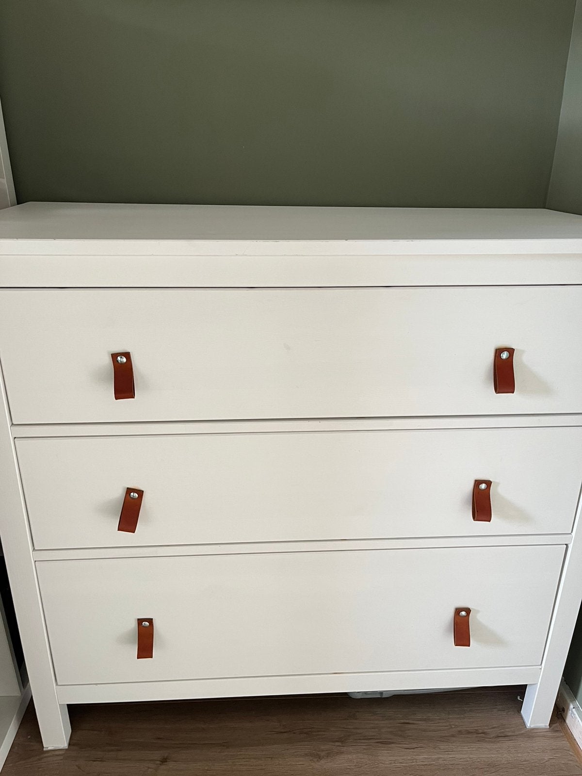 6 deurknopjes kastknopjes commode leer, Ophalen, 50 tot 70 cm, 90 tot 105 cm, 100 cm of meer