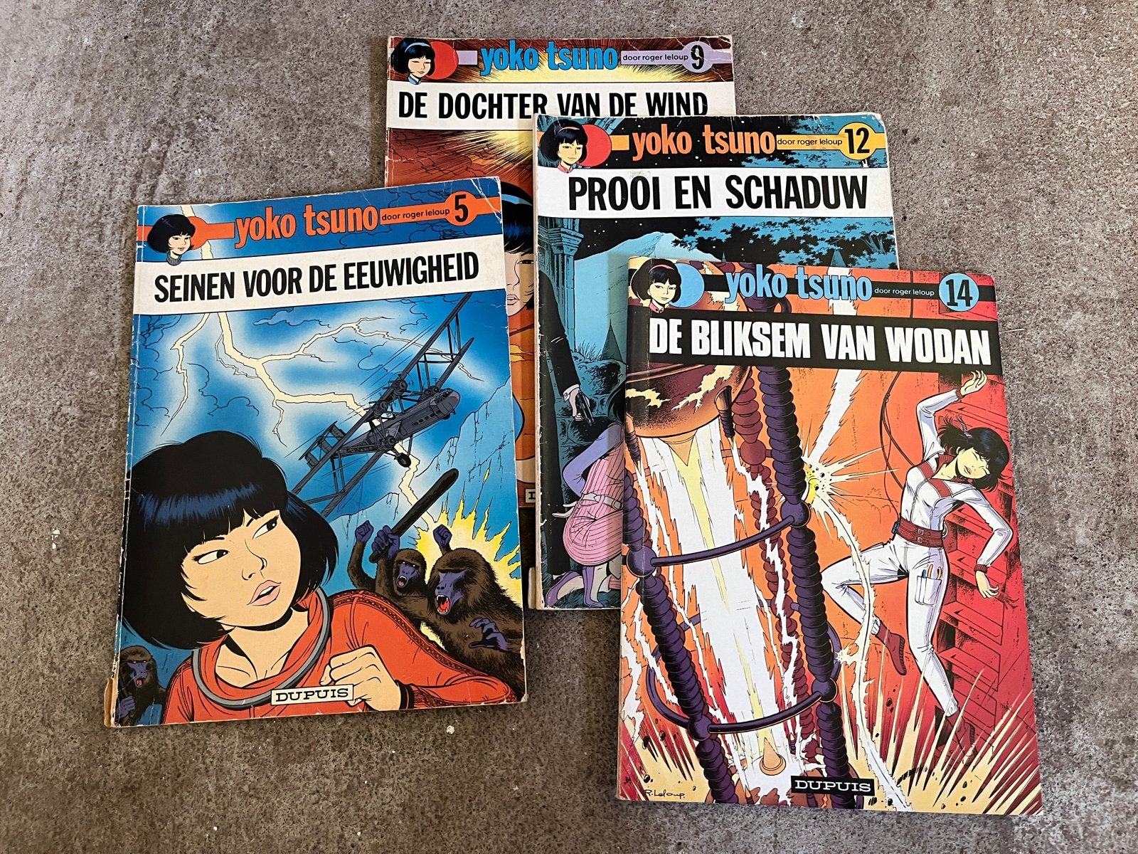 Yoko Tsuno stripboeken - 4 delen, Boeken, Meerdere stripboeken, Ophalen of Verzenden, Gelezen