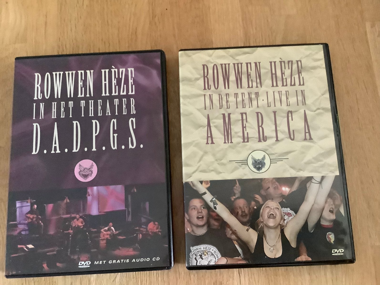 Rowwen Hèze DVD’s: In het theater & Live in America, Ophalen of Verzenden, Zo goed als nieuw