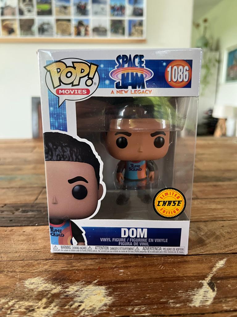Funko Pop! Dom (Space Jam: A New Legacy) - Chase Editie, Ophalen of Verzenden, Zo goed als nieuw