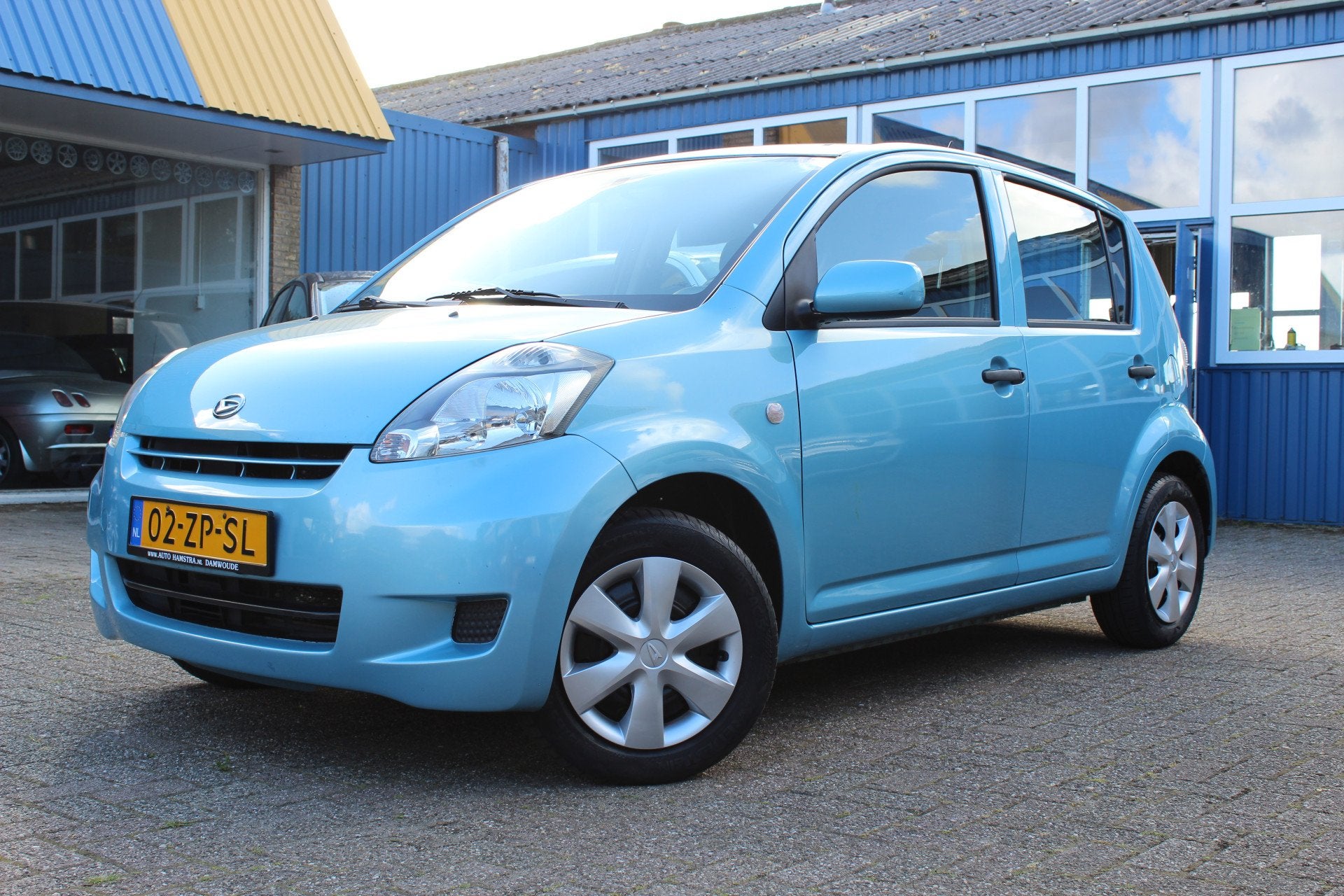 Daihatsu Sirion 2 1.3-16V "Comfort Limited" 5 Deurs - Automa, Auto's, Daihatsu, Stof, Gebruikt, 4 cilinders, Blauw