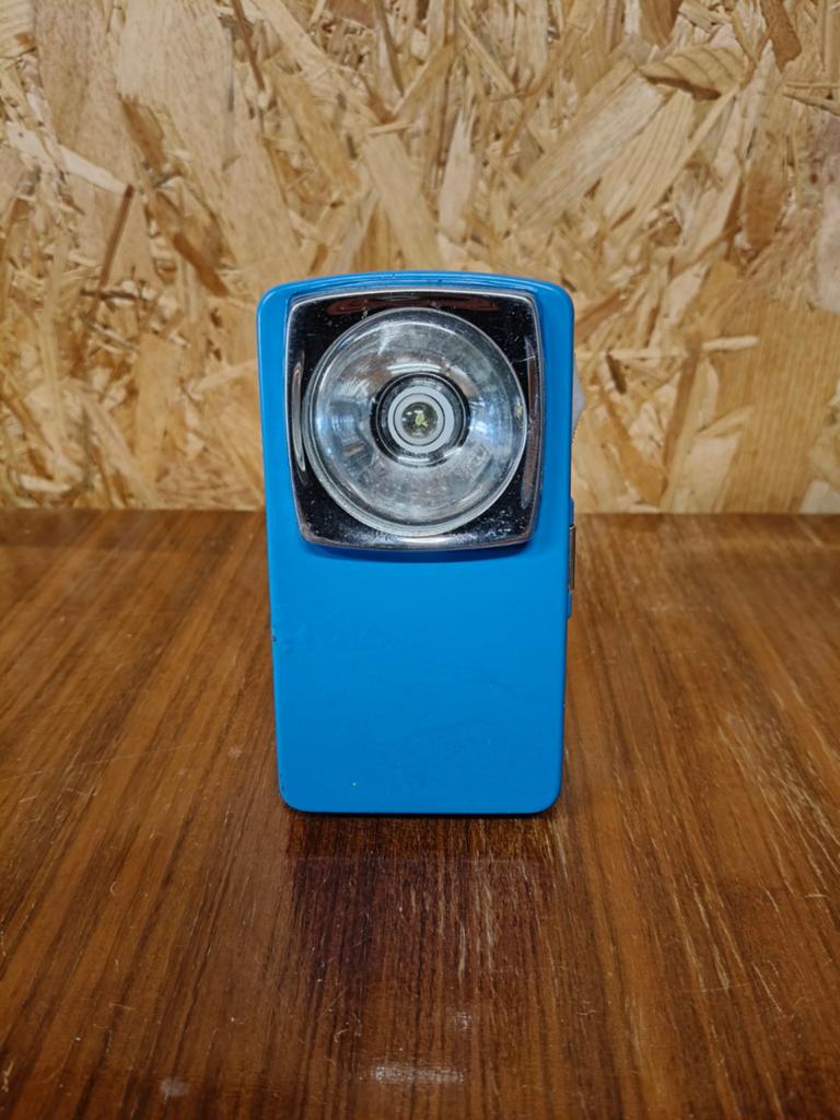 Vintage zaklamp, Caravans en Kamperen, Zaklampen, Ophalen of Verzenden, Batterij