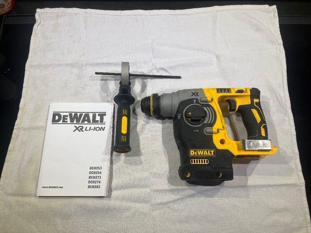 DeWalt DCH273 SDS plus boorhamer 18V XR, Ophalen, Gebruikt, Boor- en/of Breekhamer, Klopboormechanisme