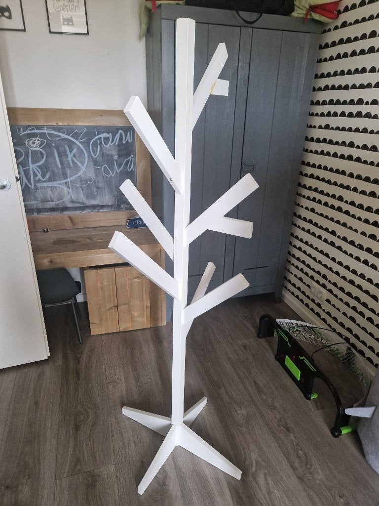 Kapstok boom kinderkamer, Wit, Ophalen, Gebruikt, Kapstokje