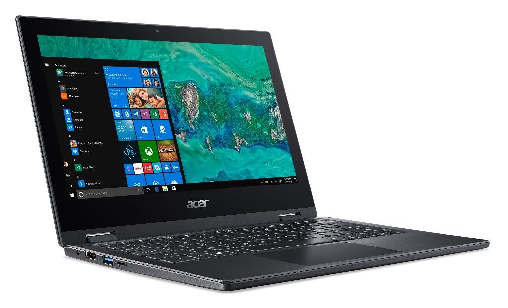 Acer Spin Notebook 14 inch Touch Screen + Optie 24" Monitor, Gebruikt, 2 tot 3 Ghz, Ophalen of Verzenden, SSD