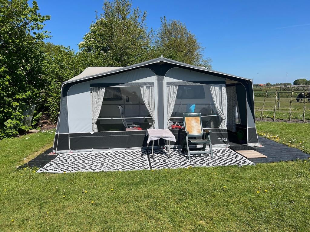 Dethleffs C’go475FR–incl.mover,Isabella voortent&inventaris, Caravans en Kamperen, Rondzit, Ringverwarming, Particulier, Overige typen
