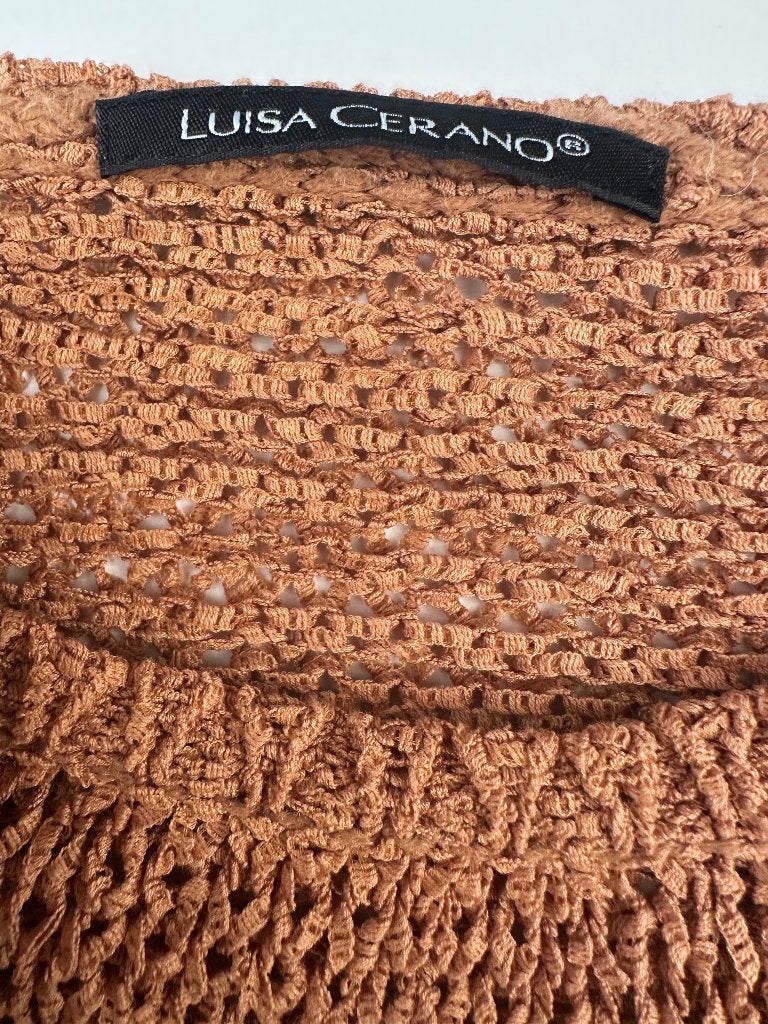 Luisa Cerano trui S, Kleding | Dames, Truien en Vesten, Maat 38/40 (M), Bruin, Ophalen of Verzenden, Zo goed als nieuw