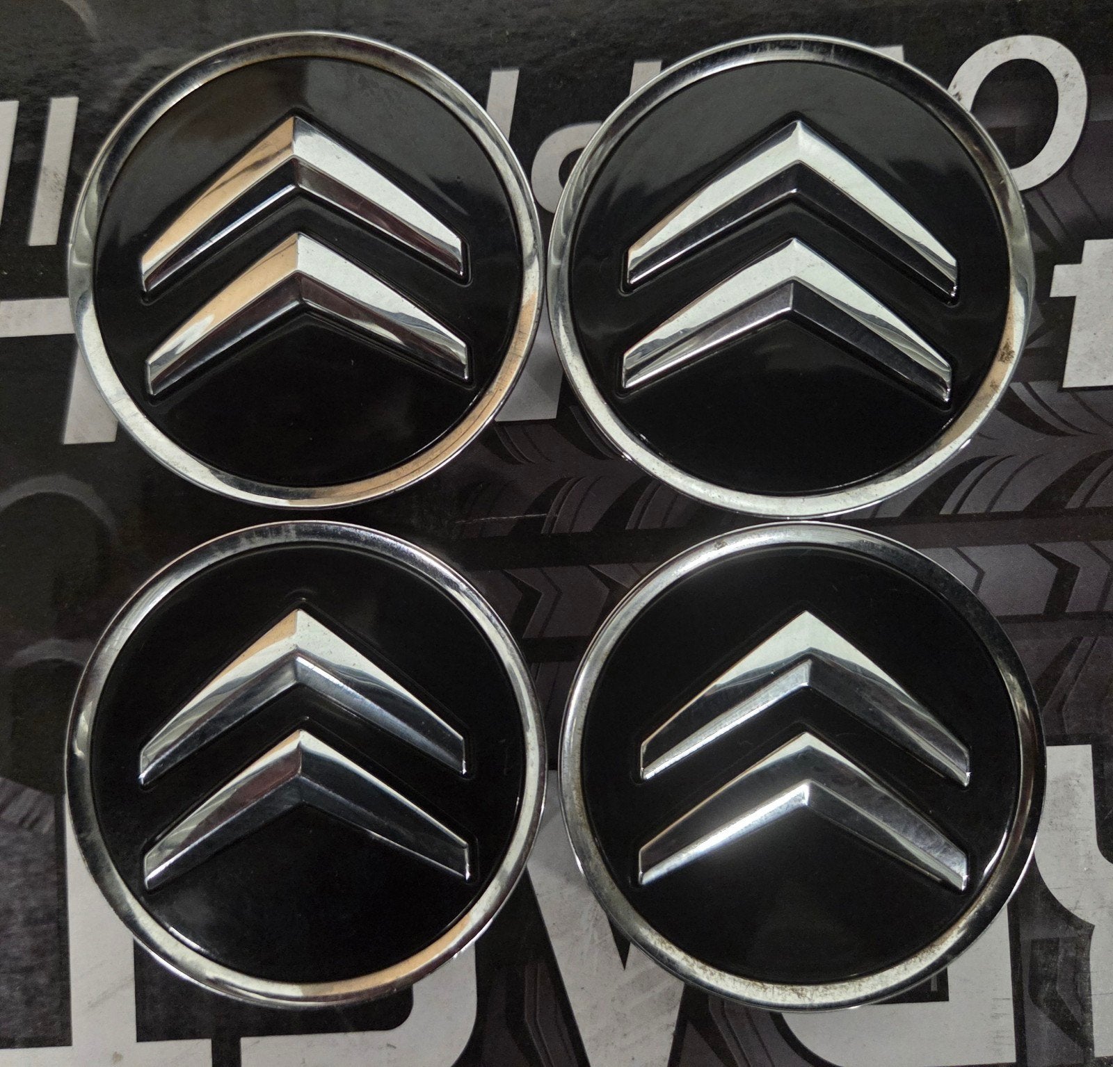 ORIGINELE CITROËN NAAFDOPPEN 60MM Z.G.A.N, Ophalen of Verzenden, Zo goed als nieuw