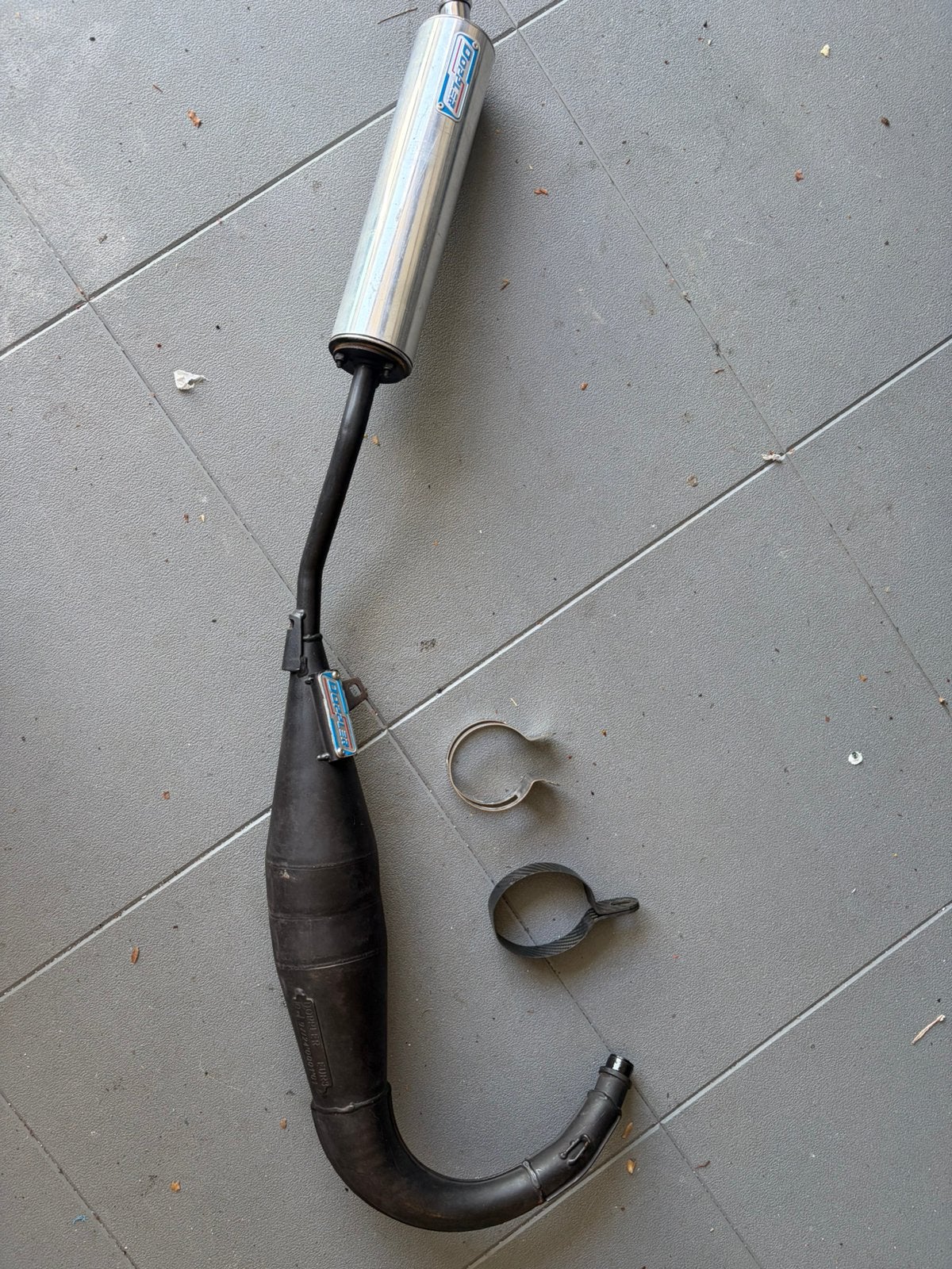 Doppler uitlaat voor am6 en andere 50cc brommers, Ophalen of Verzenden, Zo goed als nieuw, Uitlaat