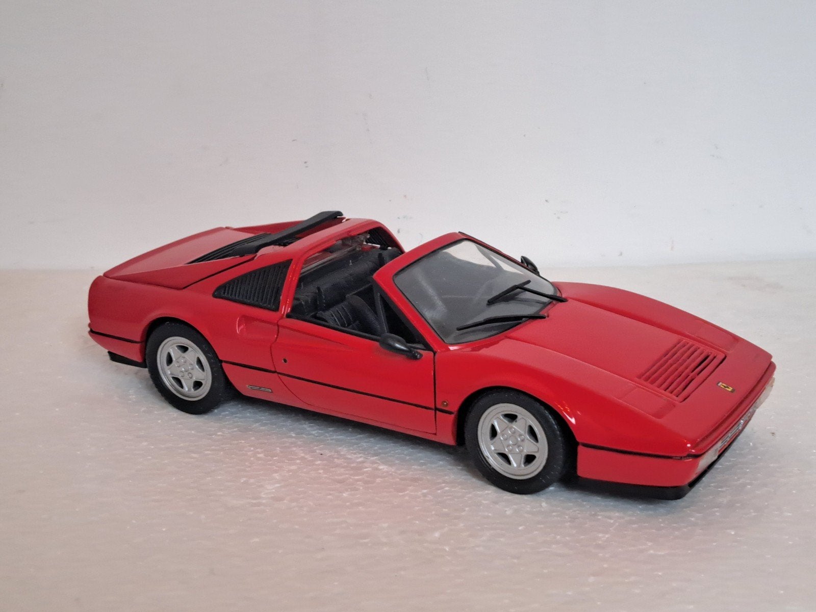 Ferrari 328 GTS Rood 1/18 Anson, Ophalen of Verzenden, Gebruikt, Auto, Anson