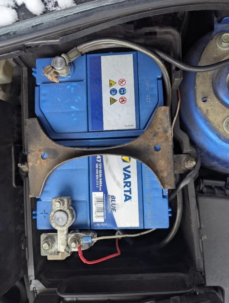 Varta Accu Blue Dynamic D47 60 Ah, Ophalen, Gebruikt