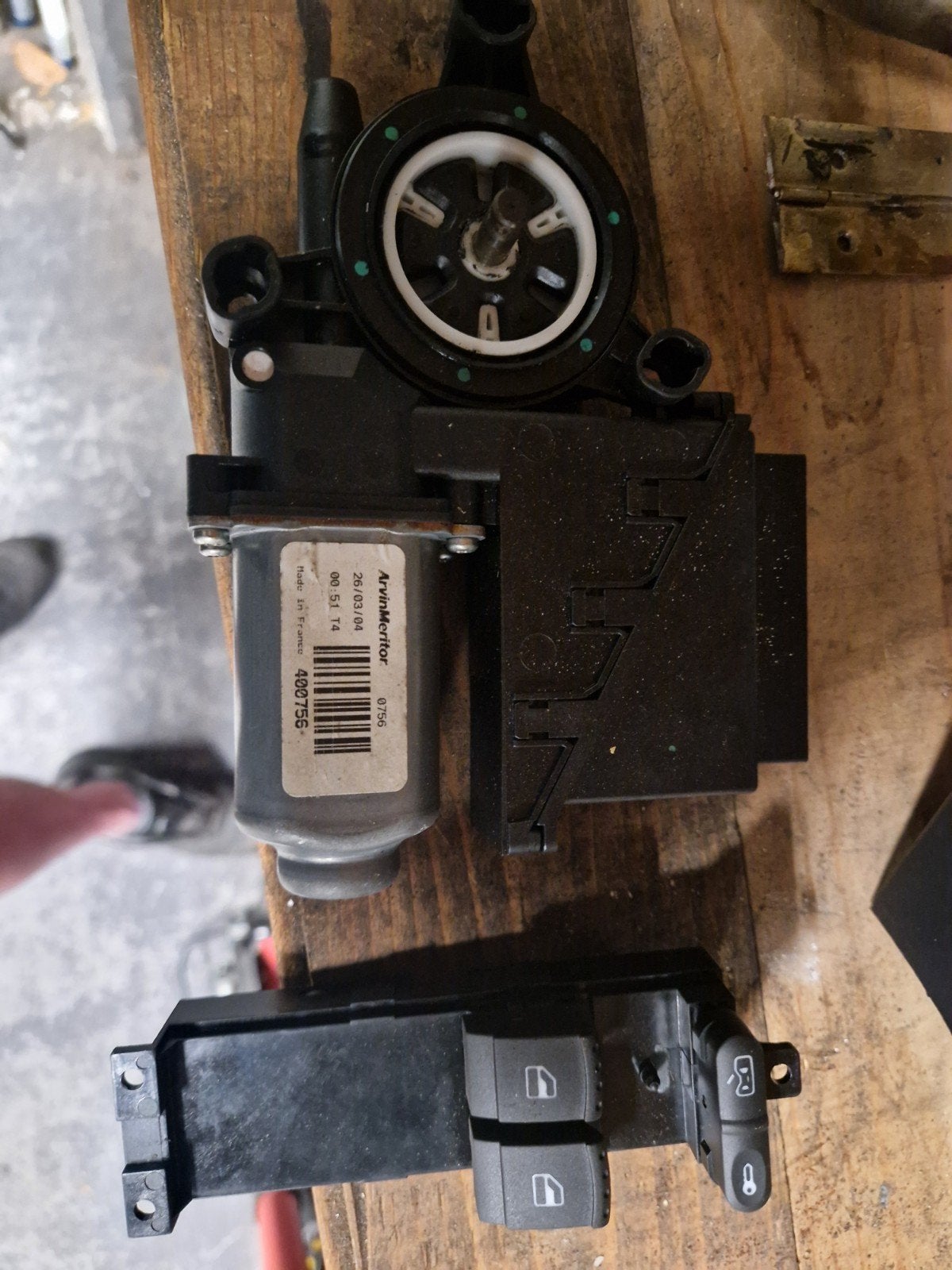 Skoda raammotor en raambediening, Ophalen of Verzenden, Gebruikt, Skoda