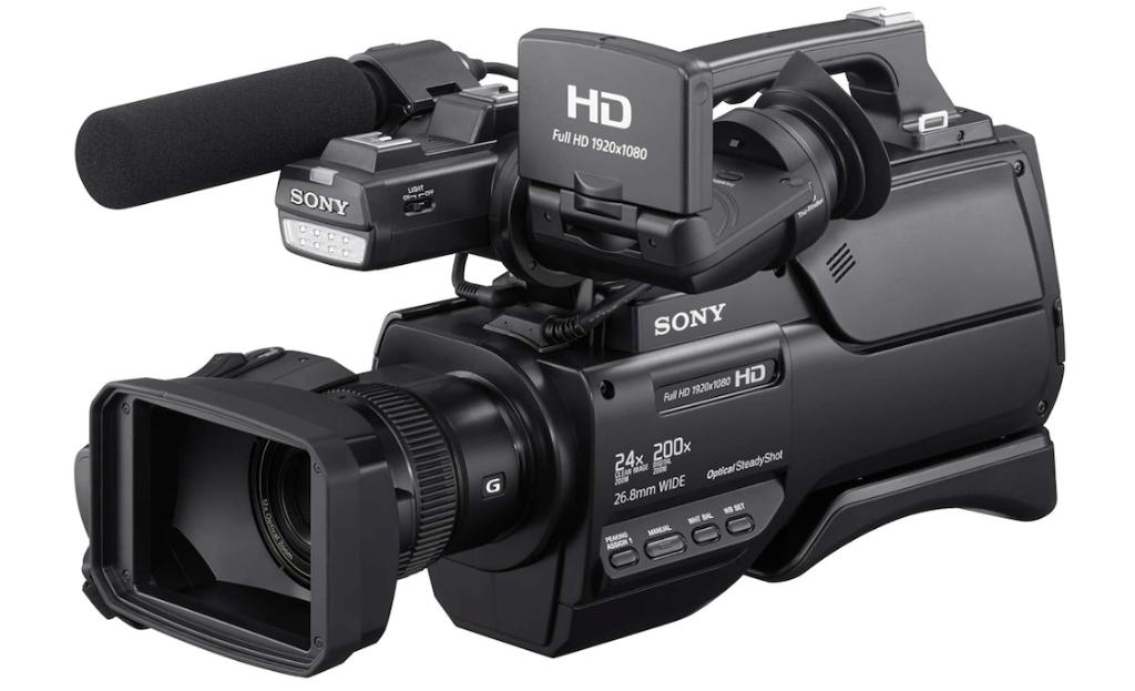 Sony HXR-MC2500 HD schouder camcorder, Ophalen, Full HD, 20x of meer, Zo goed als nieuw
