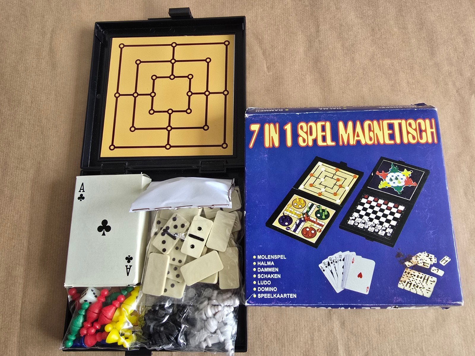 Vintage Magnetische Reisspellen 7-in-1 (Nieuw/Compleet), Ophalen of Verzenden, Nieuw
