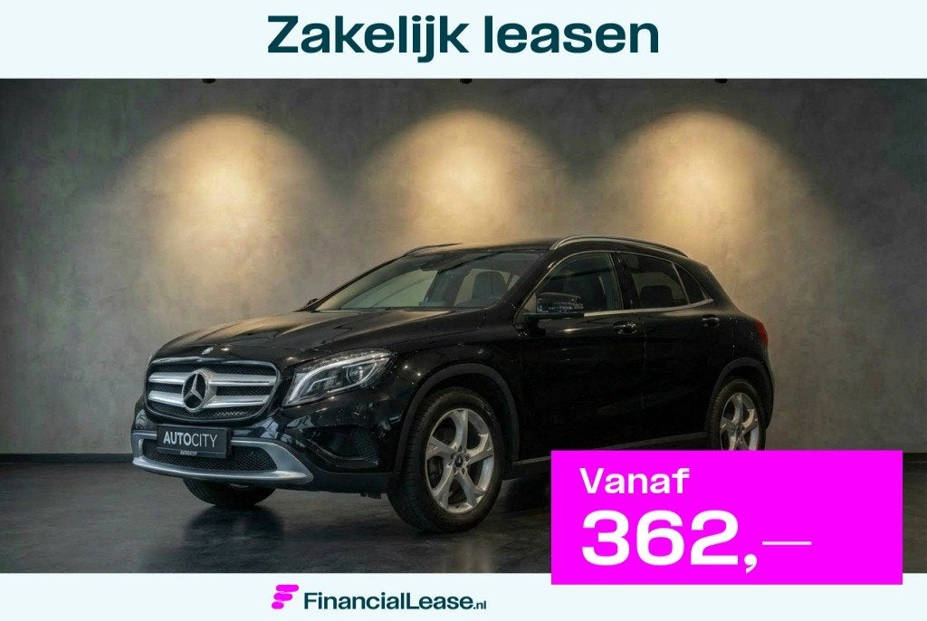 Mercedes-Benz GLA 200 Premium Panoramadak, Gebruikt, Euro 6, 4 cilinders, Leder en Stof