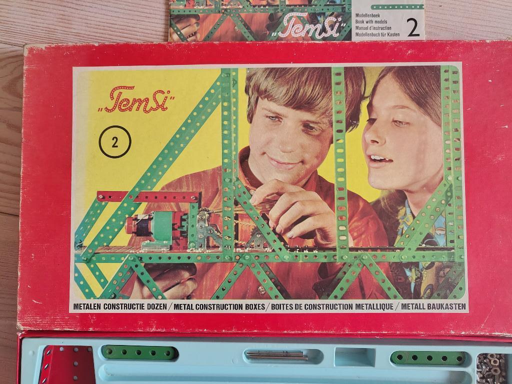 Meccano-fans opgelet: doos Temsi (nr. 2) te koop!, Hobby en Vrije tijd, Modelbouw | Overige, Ophalen of Verzenden, Gebruikt, Groter dan 1:32