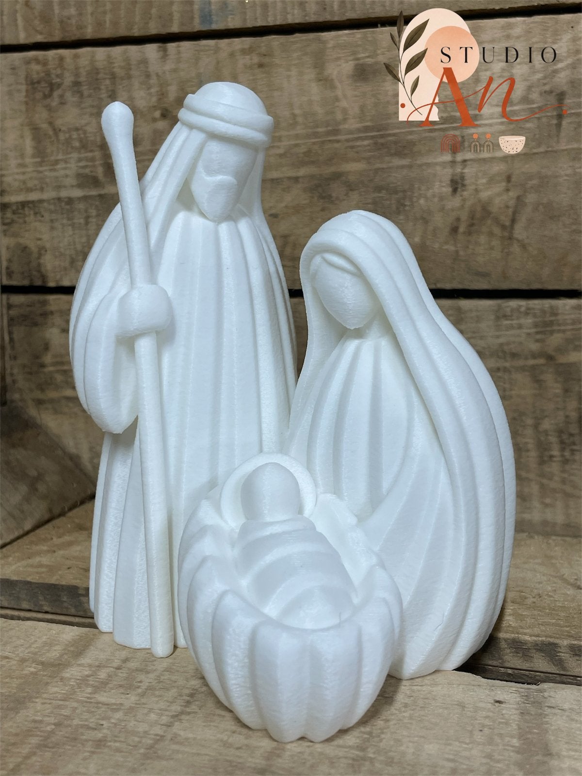 Mooi 3D geprint beeldje, eigen ontwerp, Ophalen of Verzenden, Nieuw, Beeld(je), Christendom | Katholiek
