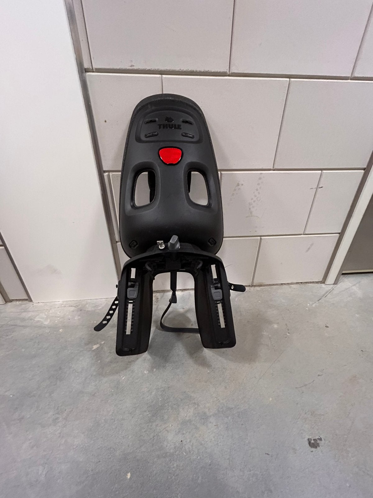 Te koop: Thüle fietsstoeltje, Ophalen, Zo goed als nieuw