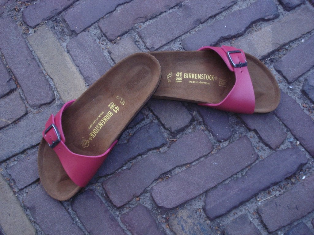 BIRKENSTOCK ROZE MADRID 41 NIEUW GRATIS VERZENDING PER POST, Slippers, Verzenden, Nieuw, Roze