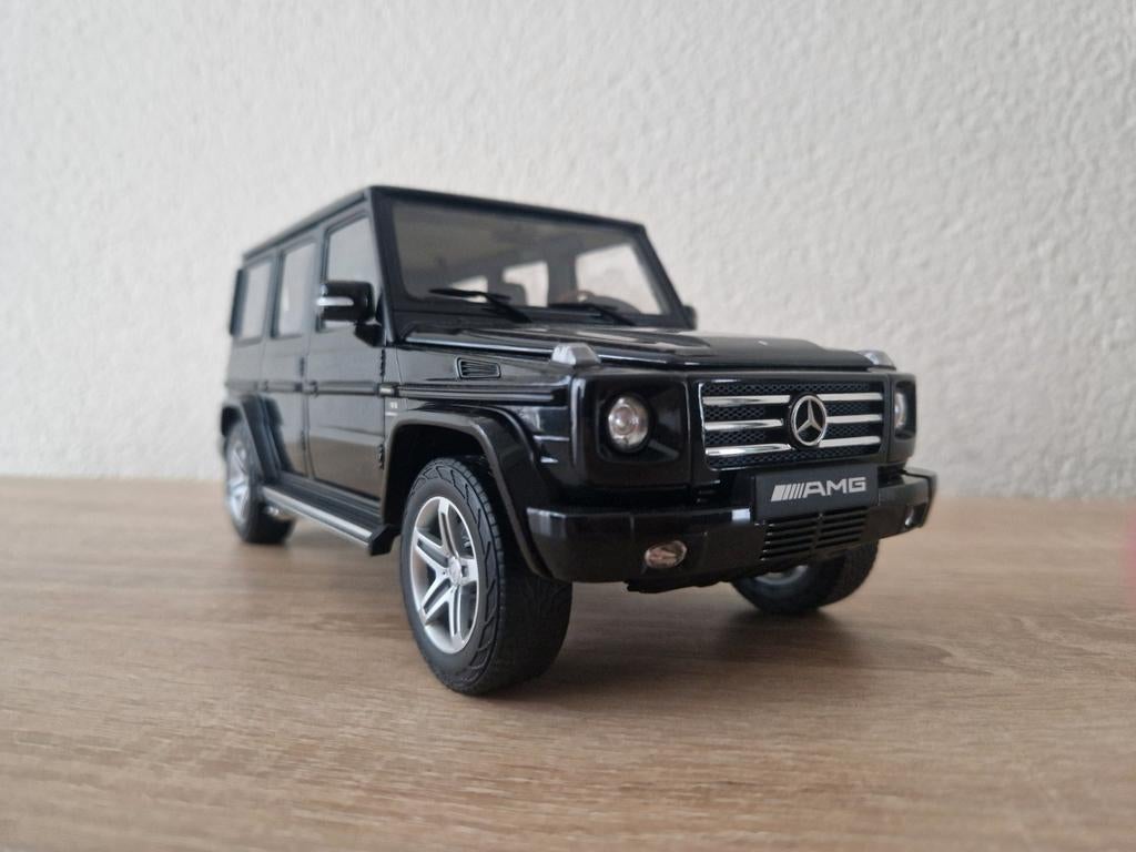 Mercedes Benz G55 AMG AutoArt, Ophalen of Verzenden, Zo goed als nieuw, Auto, Autoart